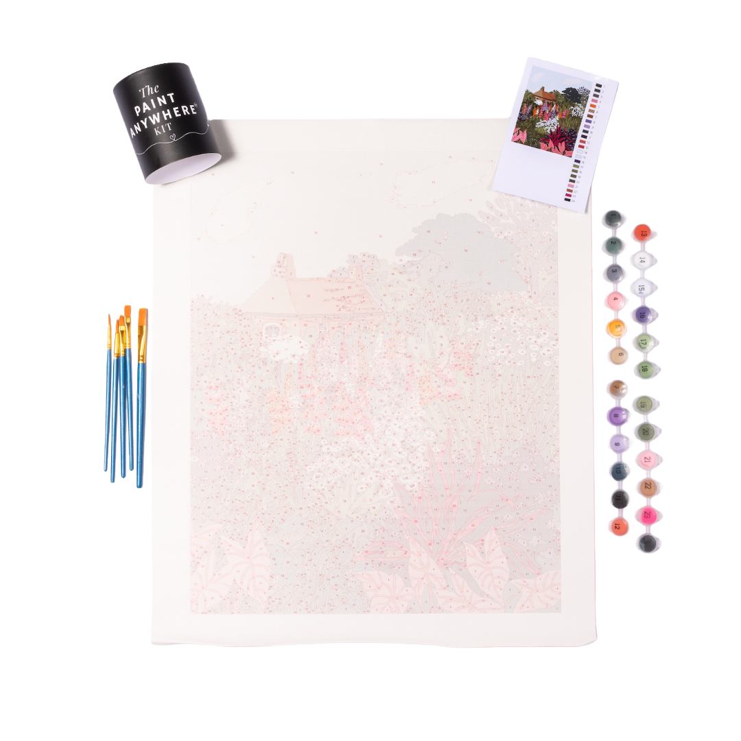 Lush Garden Paint by Numbers Deluxe