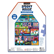 Spooky House 100 Piece House-Shaped Puzzle