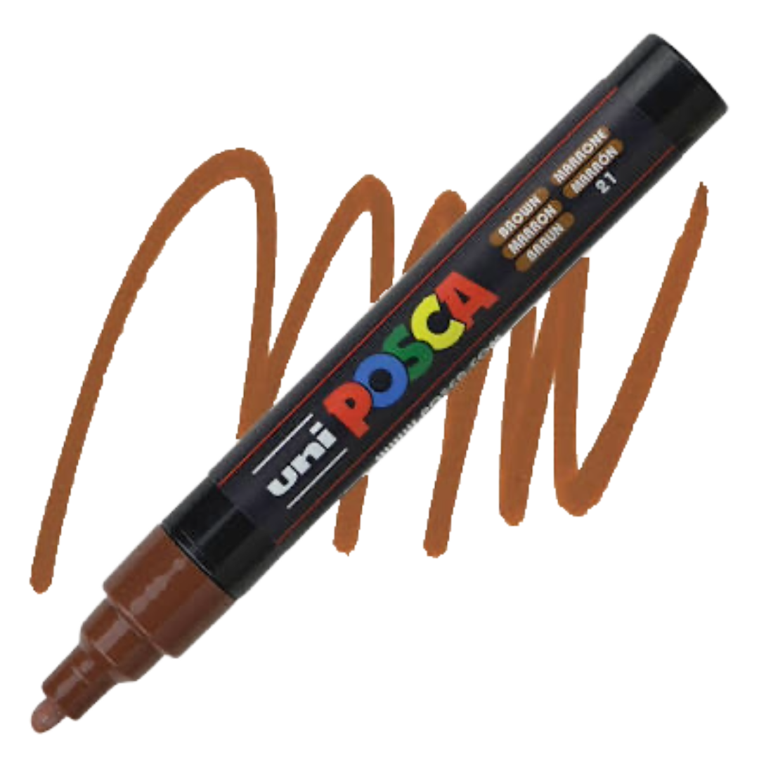 Posca Marker Medium Brown