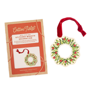 Make Your Own Stitched Wreath Decoration