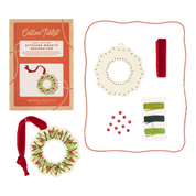 Make Your Own Stitched Wreath Decoration