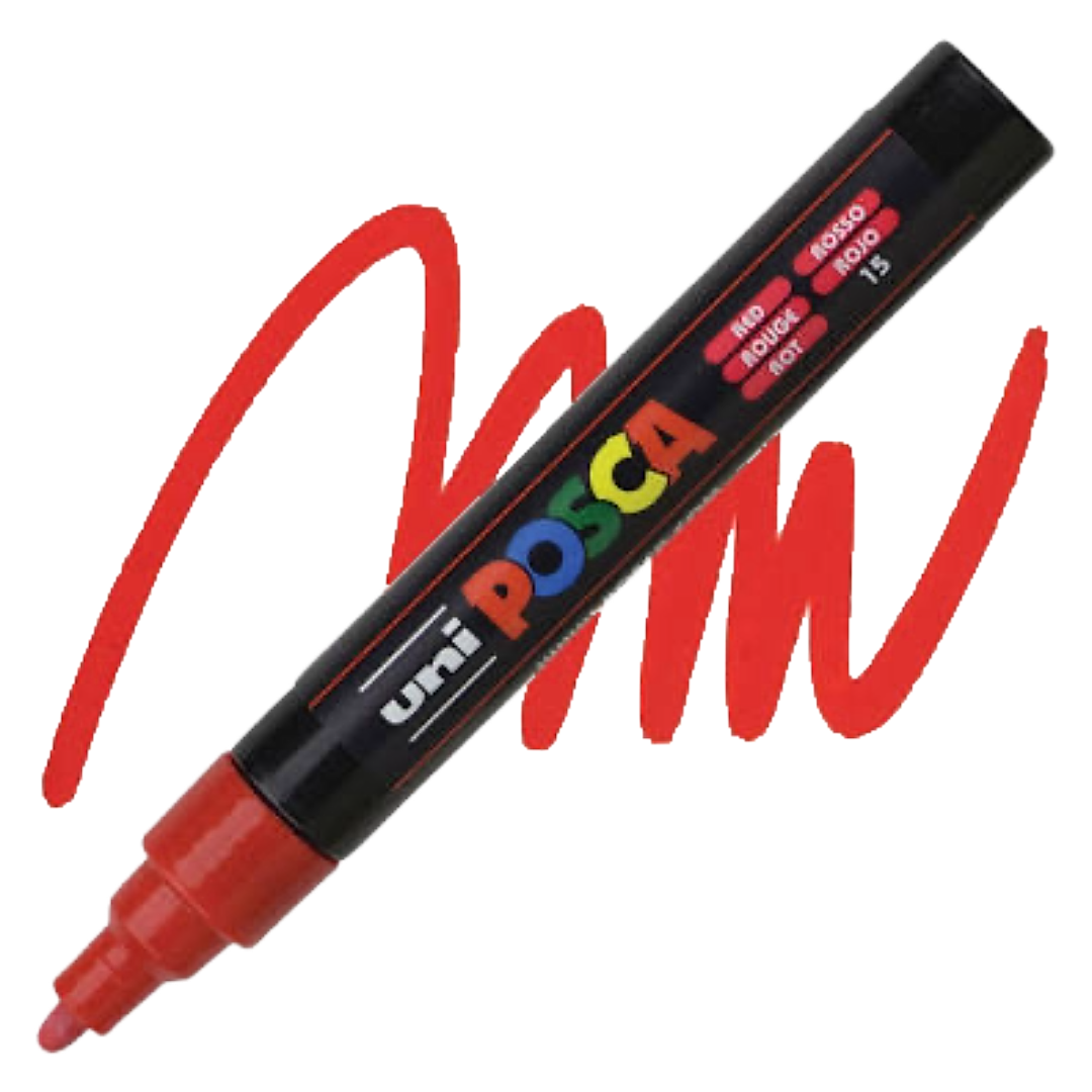 Posca Marker Medium Red