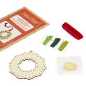 Make Your Own Stitched Wreath Decoration