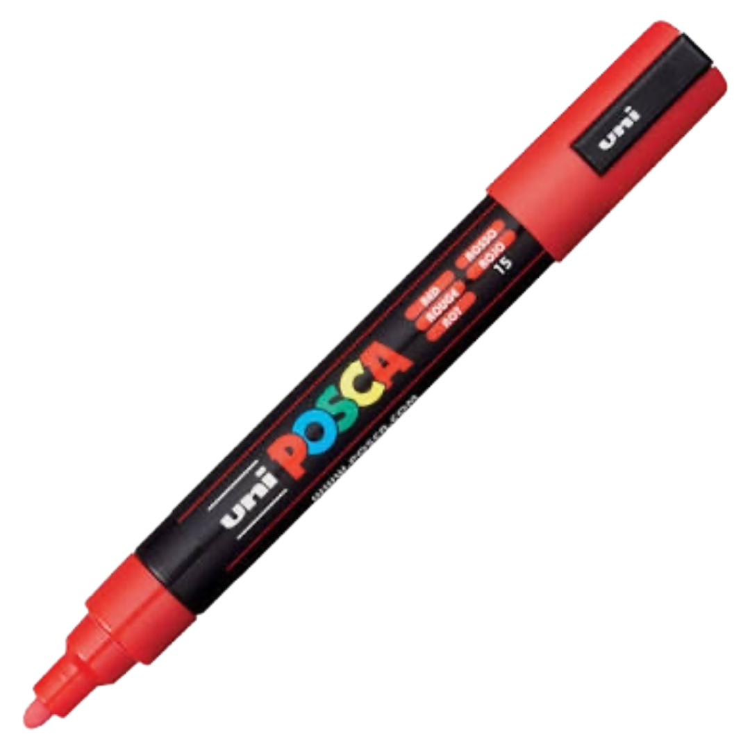 Posca Marker Medium Red
