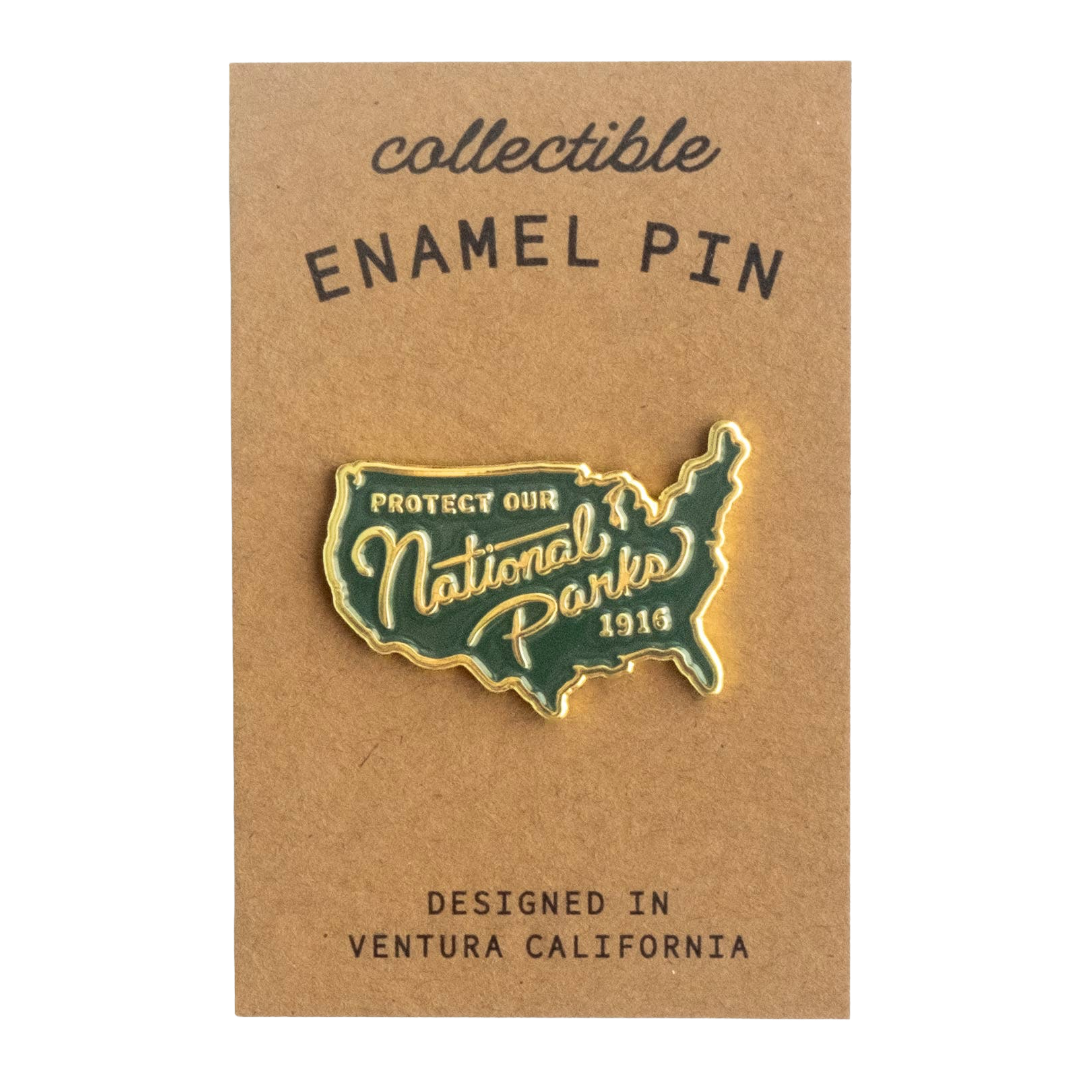 Protect Our National Parks Enamel Pin USA - 1916