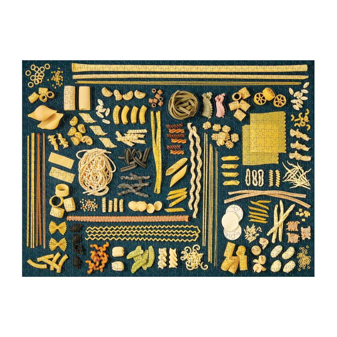 The Art of Pasta 1000 Piece Puzzle with Shaped Pieces