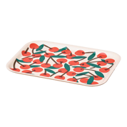 Cherries - Small Rectangle Birch Serving Tray