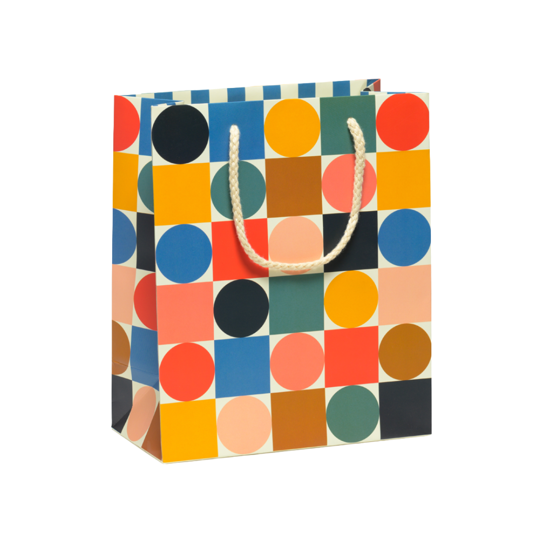 Circles and Squares Gift Bag