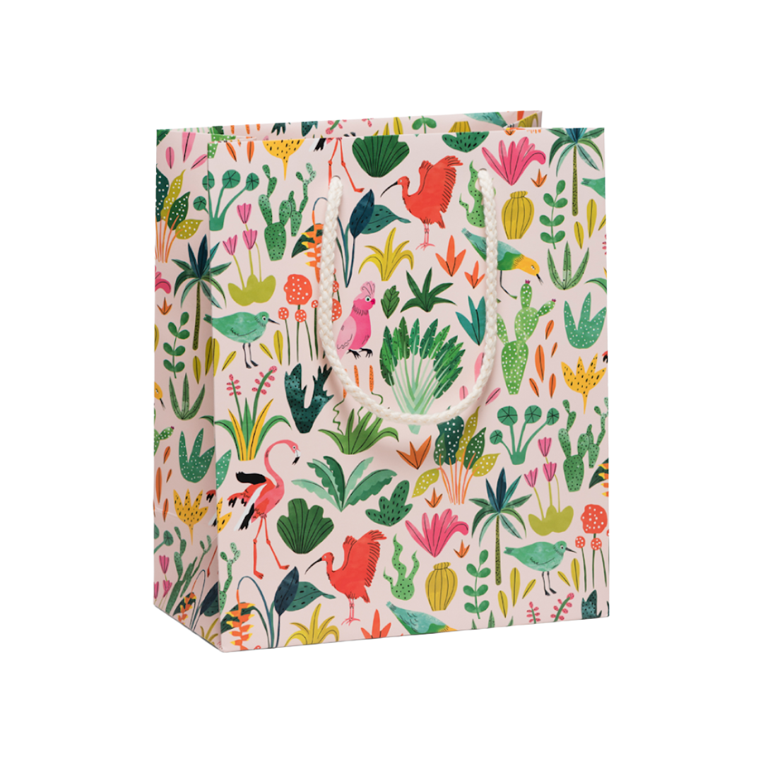 Colorful Birds Gift Bag