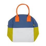 Two Tone Citrus Sky Zipper Lunch Bag