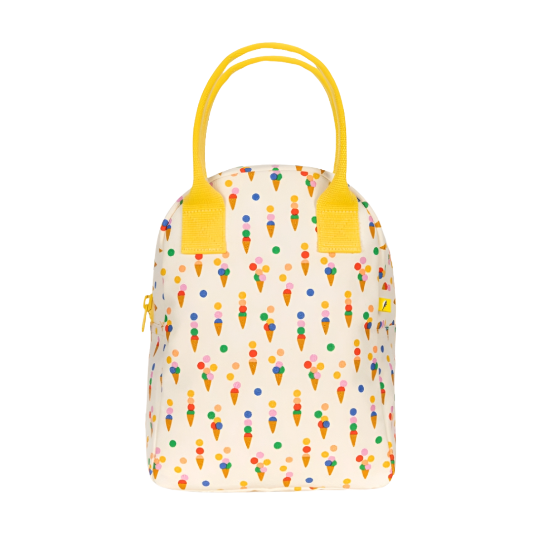 Summer Cones Zipper Lunch Bag