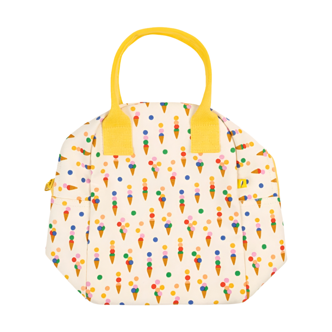 Summer Cones Zipper Lunch Bag
