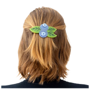 Blueberry French Barrette