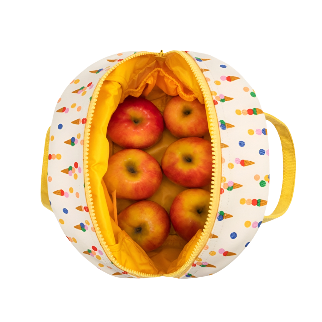 Summer Cones Zipper Lunch Bag