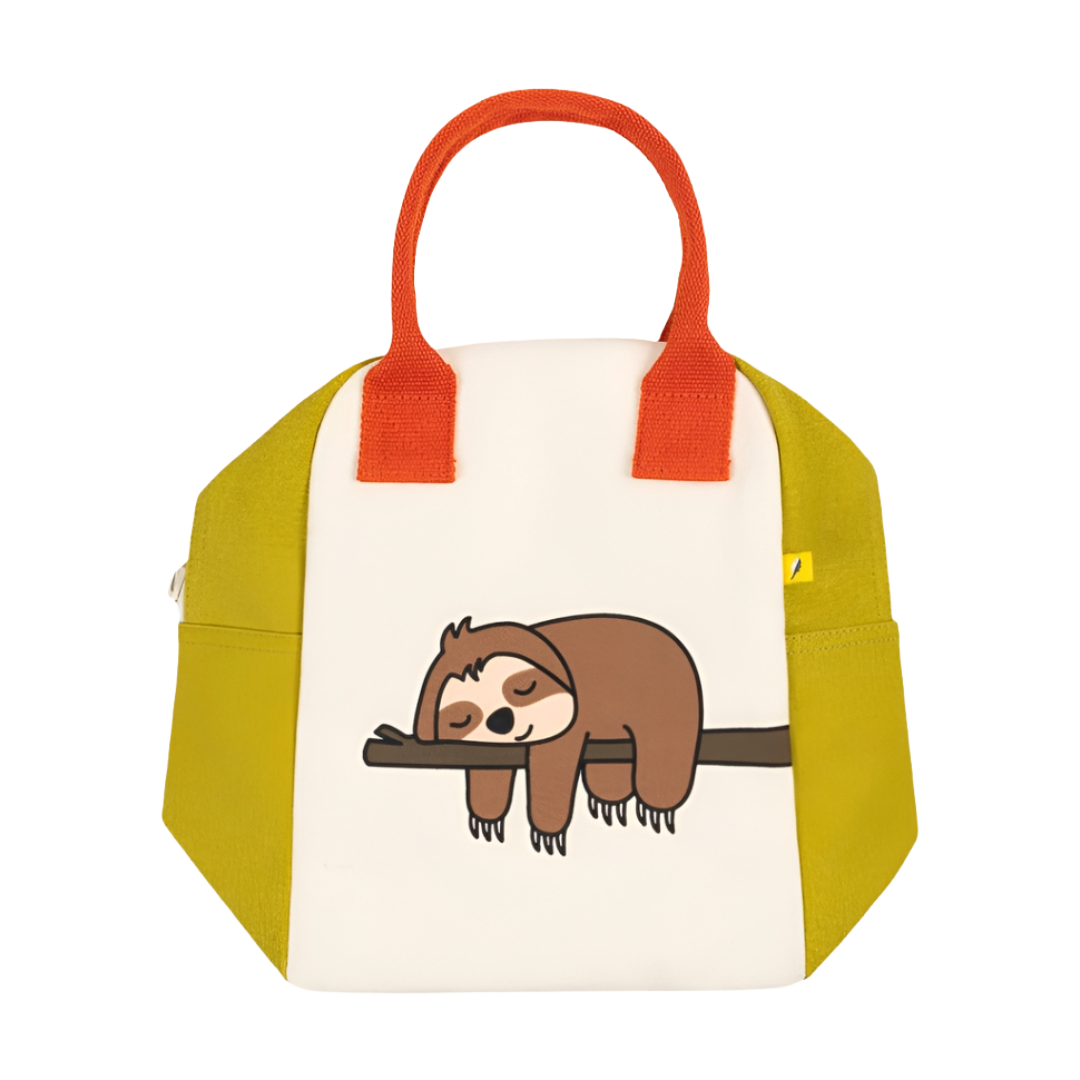 Sloth Zipper Lunch Bag