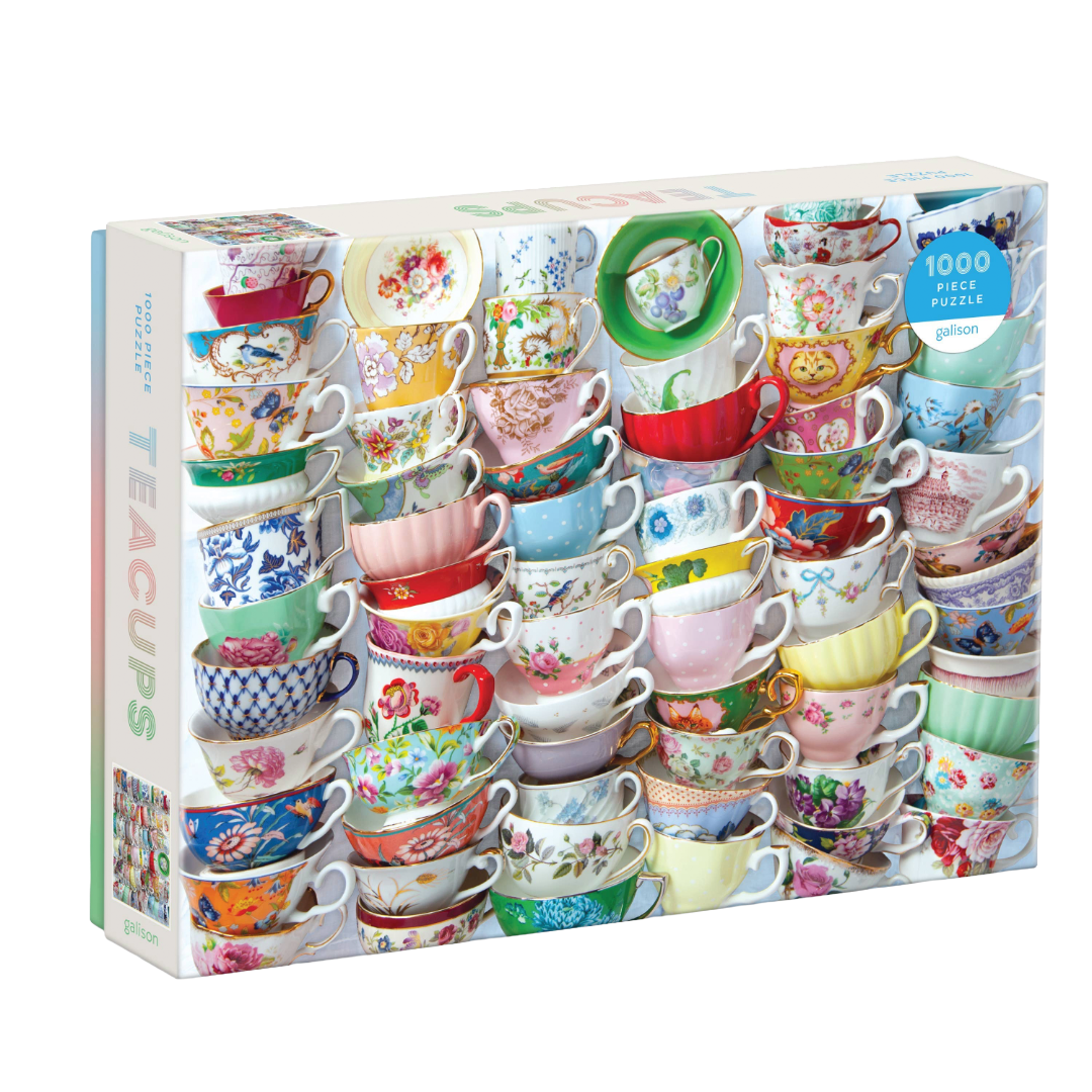 Teacups 1000 Piece Puzzle