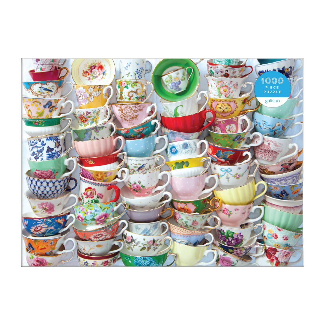 Teacups 1000 Piece Puzzle