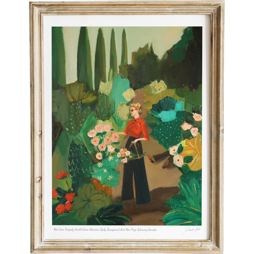 Not Even Tragedy Could Come Between Lady Saarsgard - Print 8.5x11