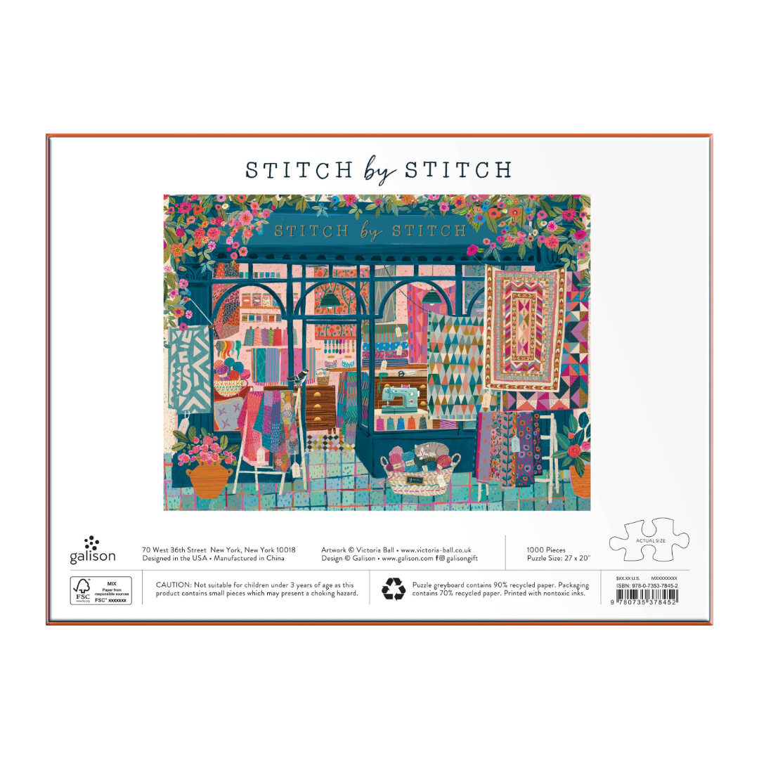 Stitch by Stitch 1000 Piece Puzzle