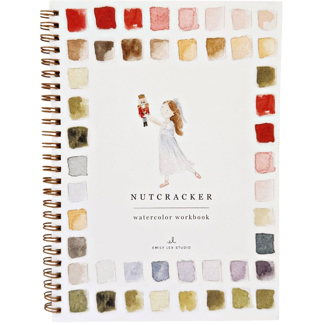 Nutcracker Watercolor Workbook