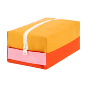 Two Tone Poppy Tumeric Traveller Bag