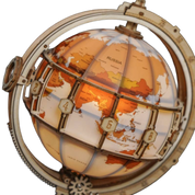 Luminous Globe: DIY Wooden Puzzle