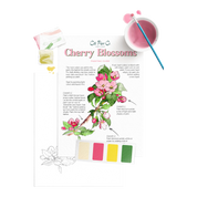 Cherry Blossoms Watercolor Painting Kit
