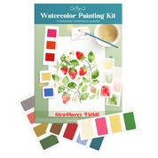 Strawberry Fields Watercolor Painting Kit