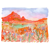 Zion Wildflowers | Art Print | Melissa Lakey
