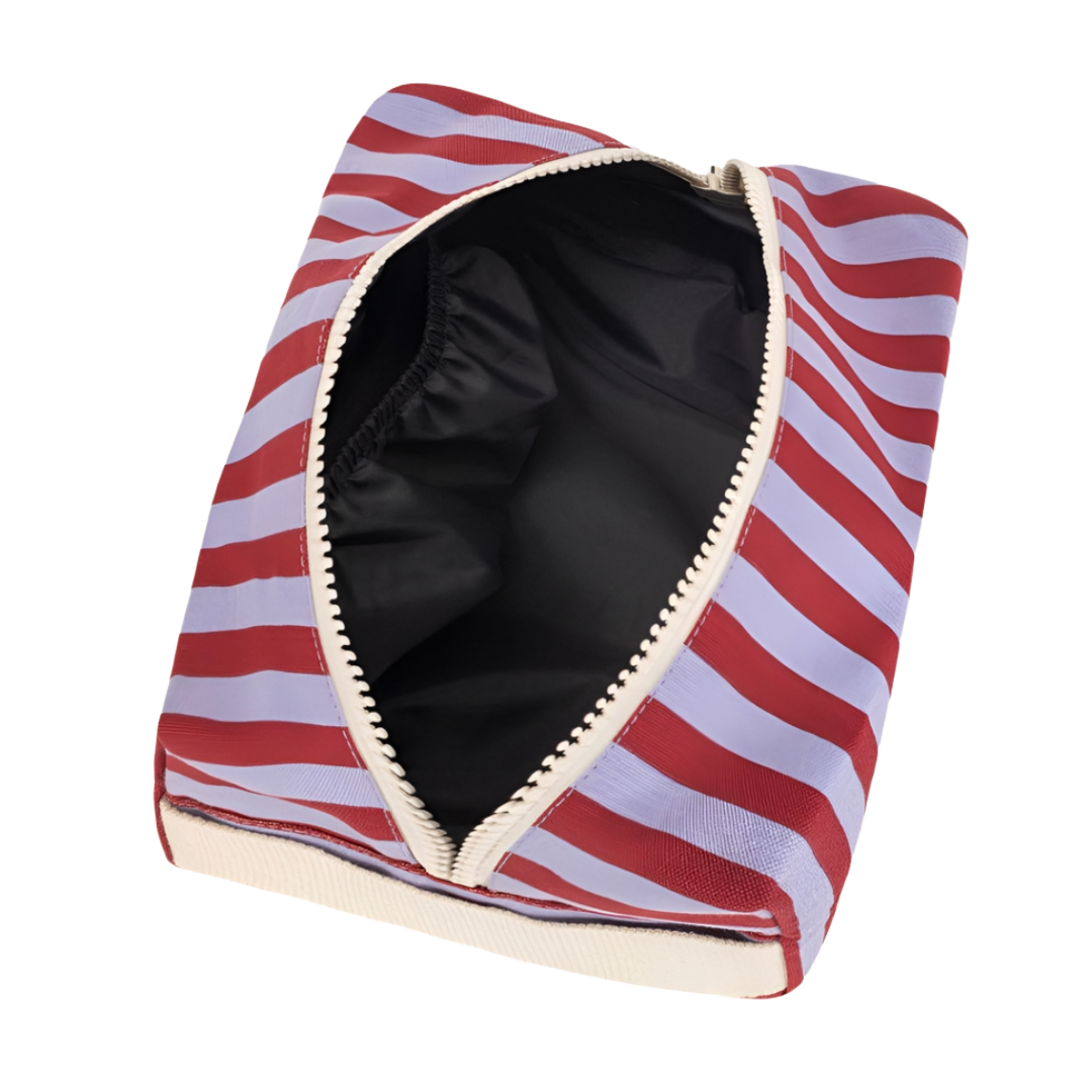 Awning Stripe Chili Pepper Traveller Bag