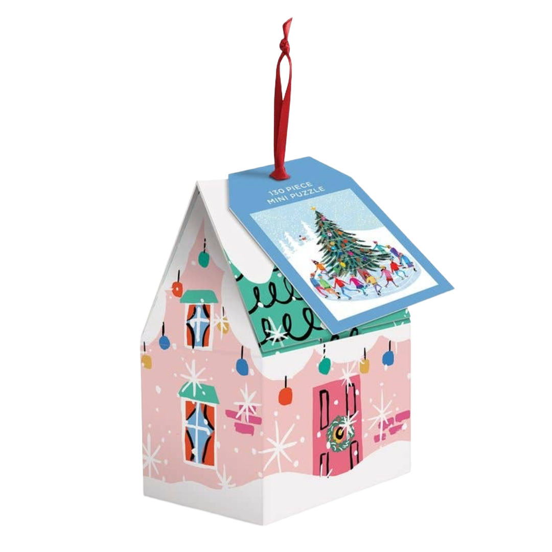 Tree Skaters 130 Piece Puzzle Ornament