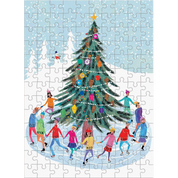 Tree Skaters 130 Piece Puzzle Ornament