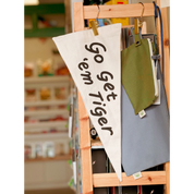 Go Get 'Em Tiger Canvas Pennant