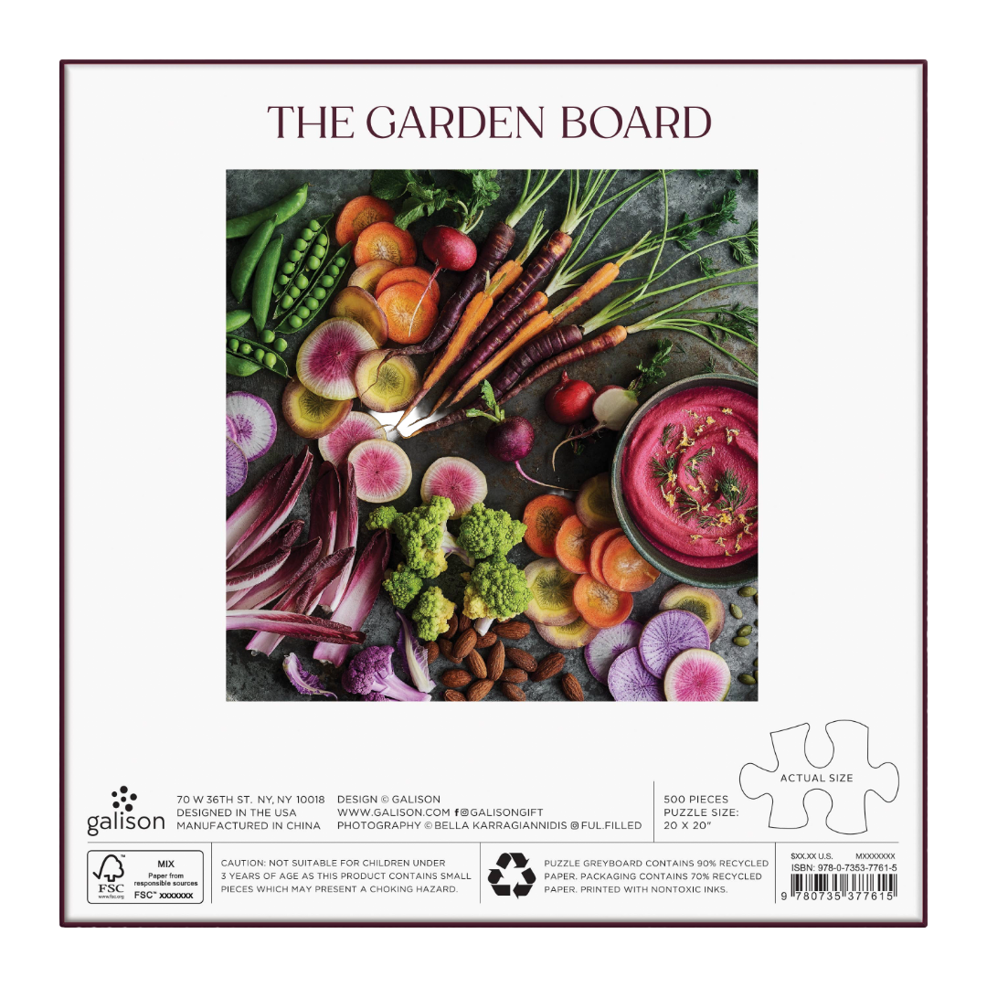 The Garden Board 500 Piece Puzzle