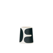 Utensil Crock - Black Color Block