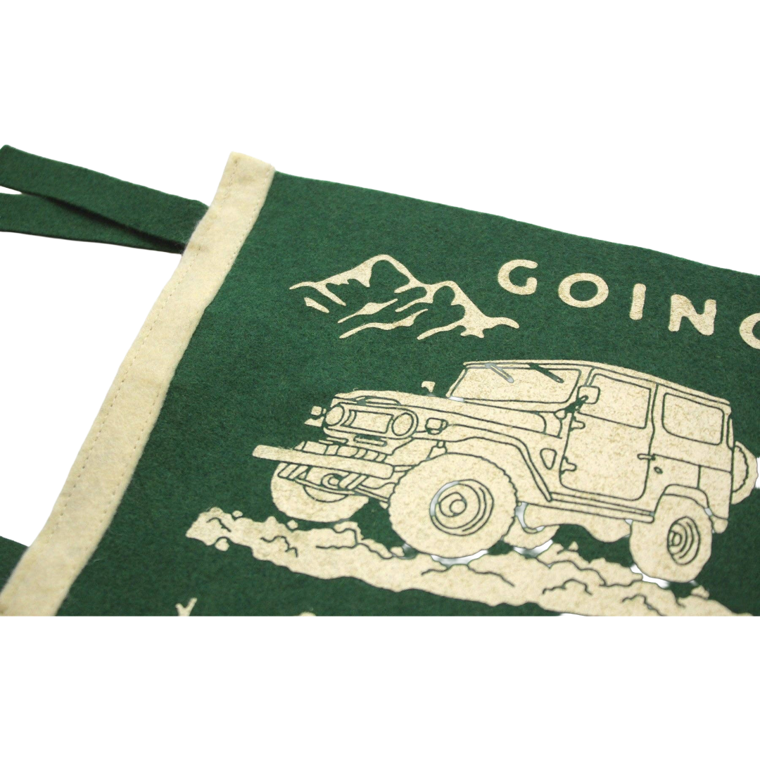 Going to the Mountains is Going Home Pennant
