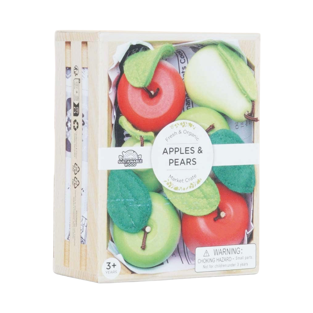 Orchard Fruits Wooden Market Crate