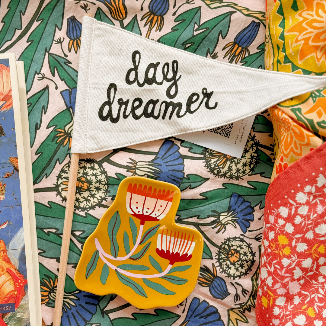 Day Dreamer Canvas Pennant