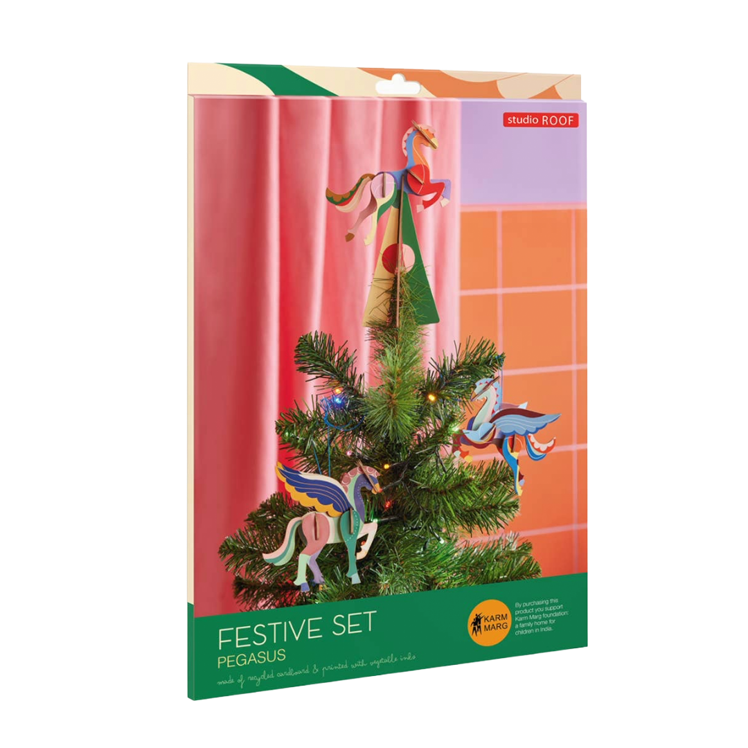Pegasus Festive Set 3D Wall Art Craft Kit
