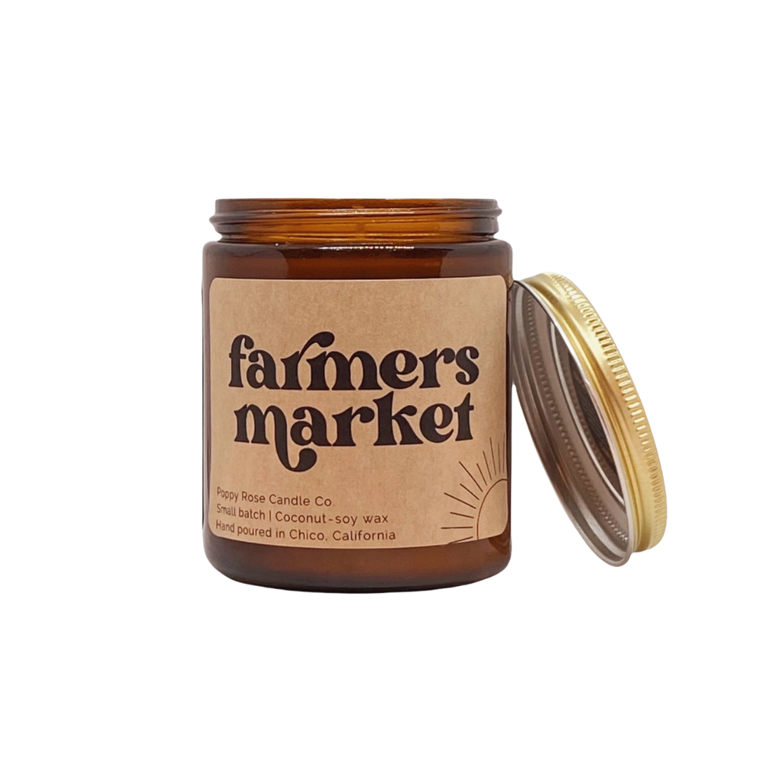 Farmers Market Coconut Wax Candle