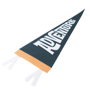 Adventure Felt Pennant