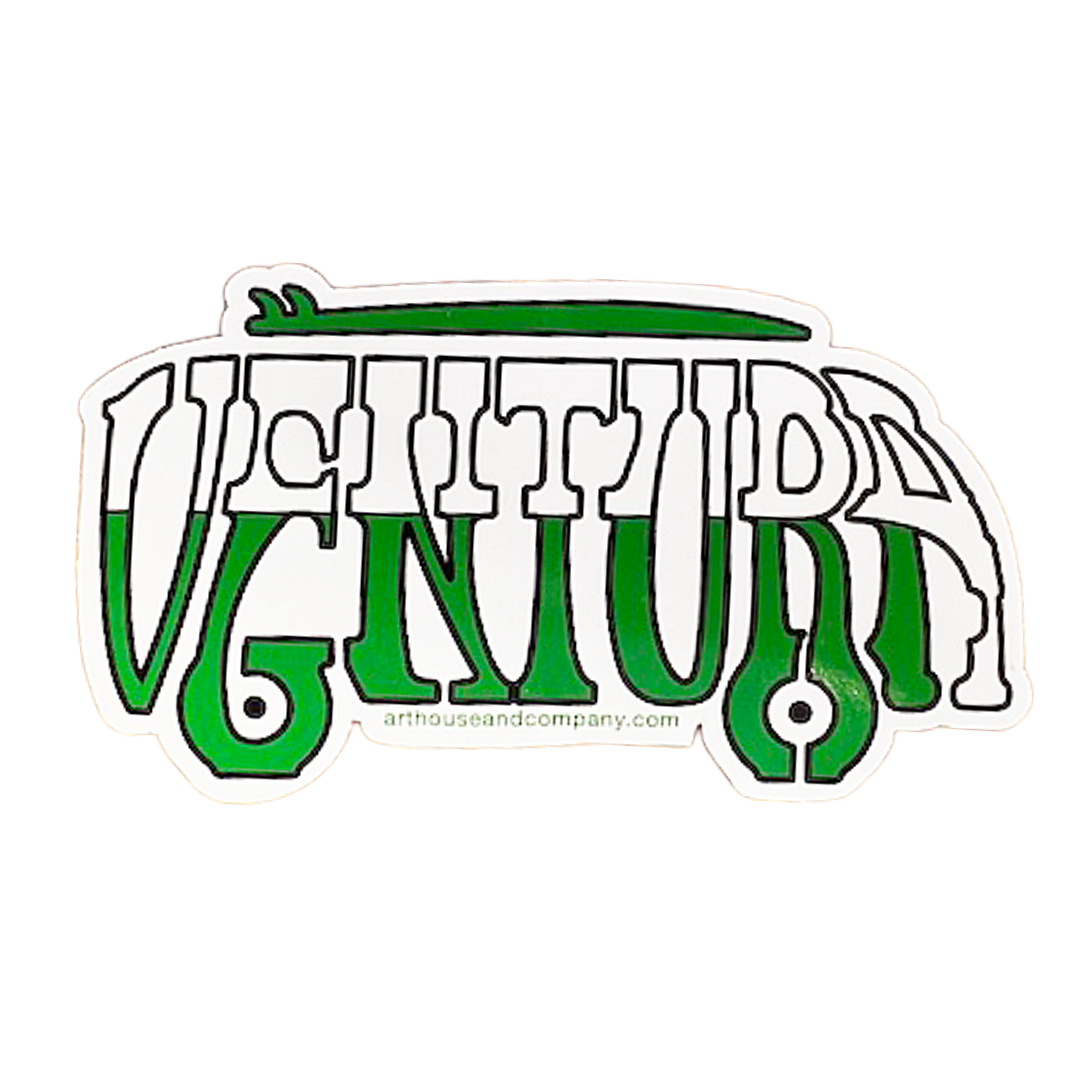 VENTURA BUS Die Cut Small 4"