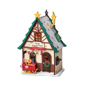 Twinkling Christmas House: DIY Miniature House Kit