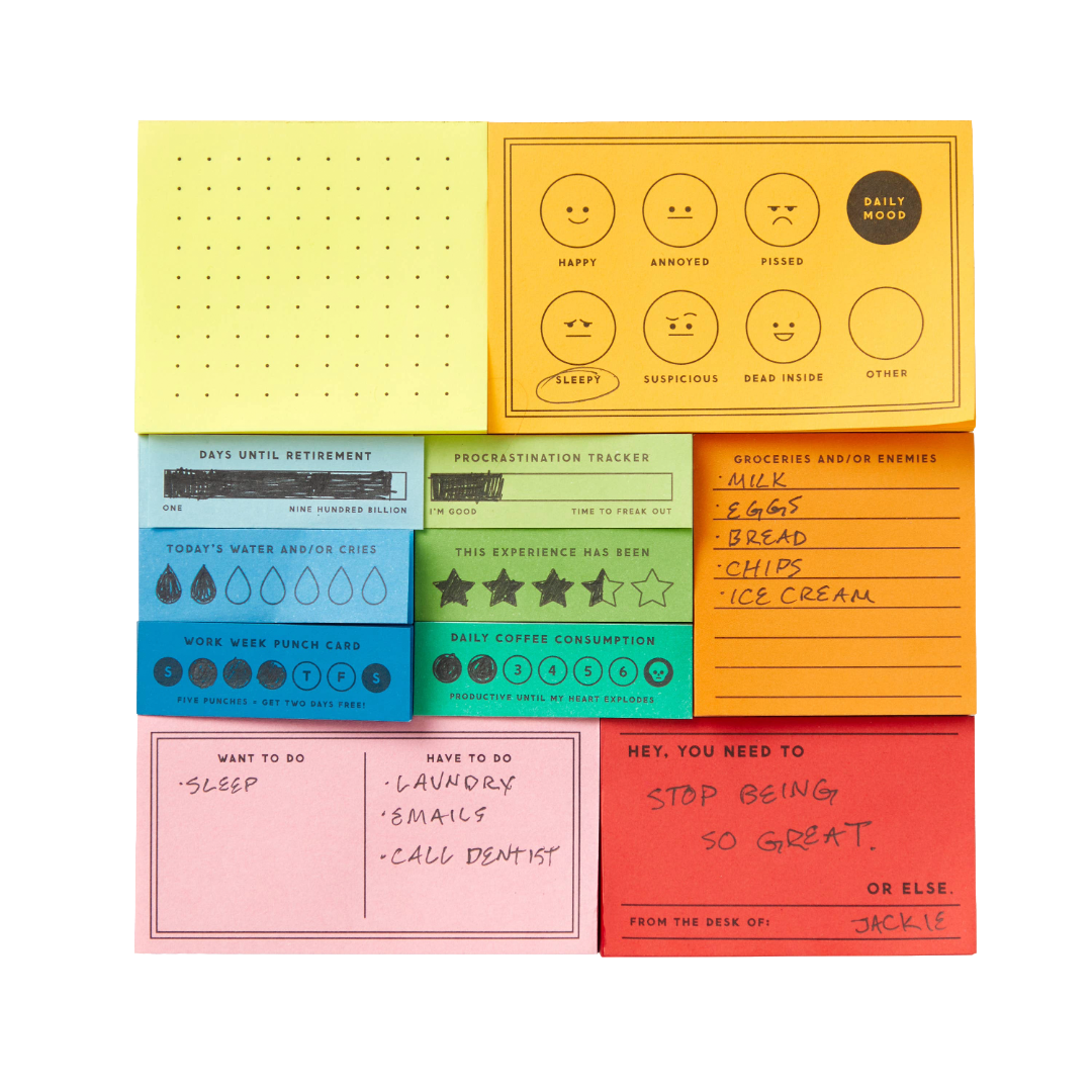 I've Got A Few Notes Tear-off Notepad Set