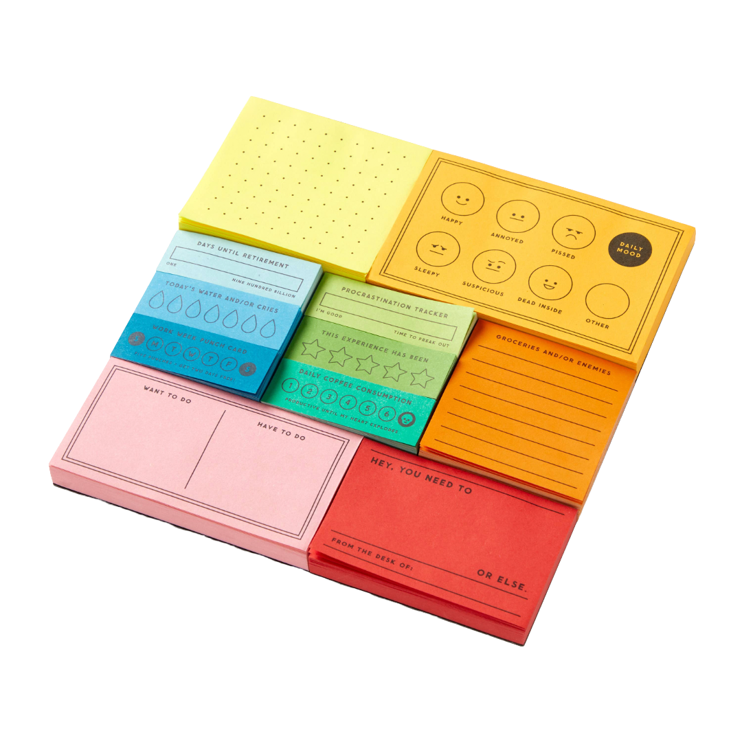 I've Got A Few Notes Tear-off Notepad Set
