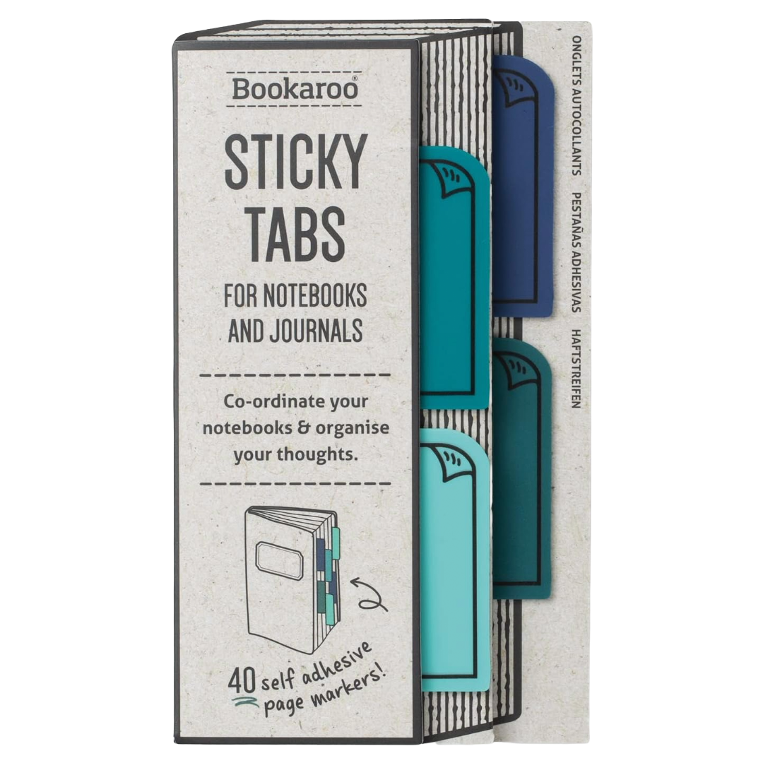 Bookaroo Sticky Tabs - Blues
