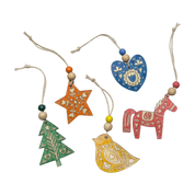 Folk Art Christmas Decoration Kit