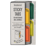 Bookaroo Sticky Tabs -  Greens, Yellow, Orange