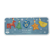 Folk Art Christmas Decoration Kit