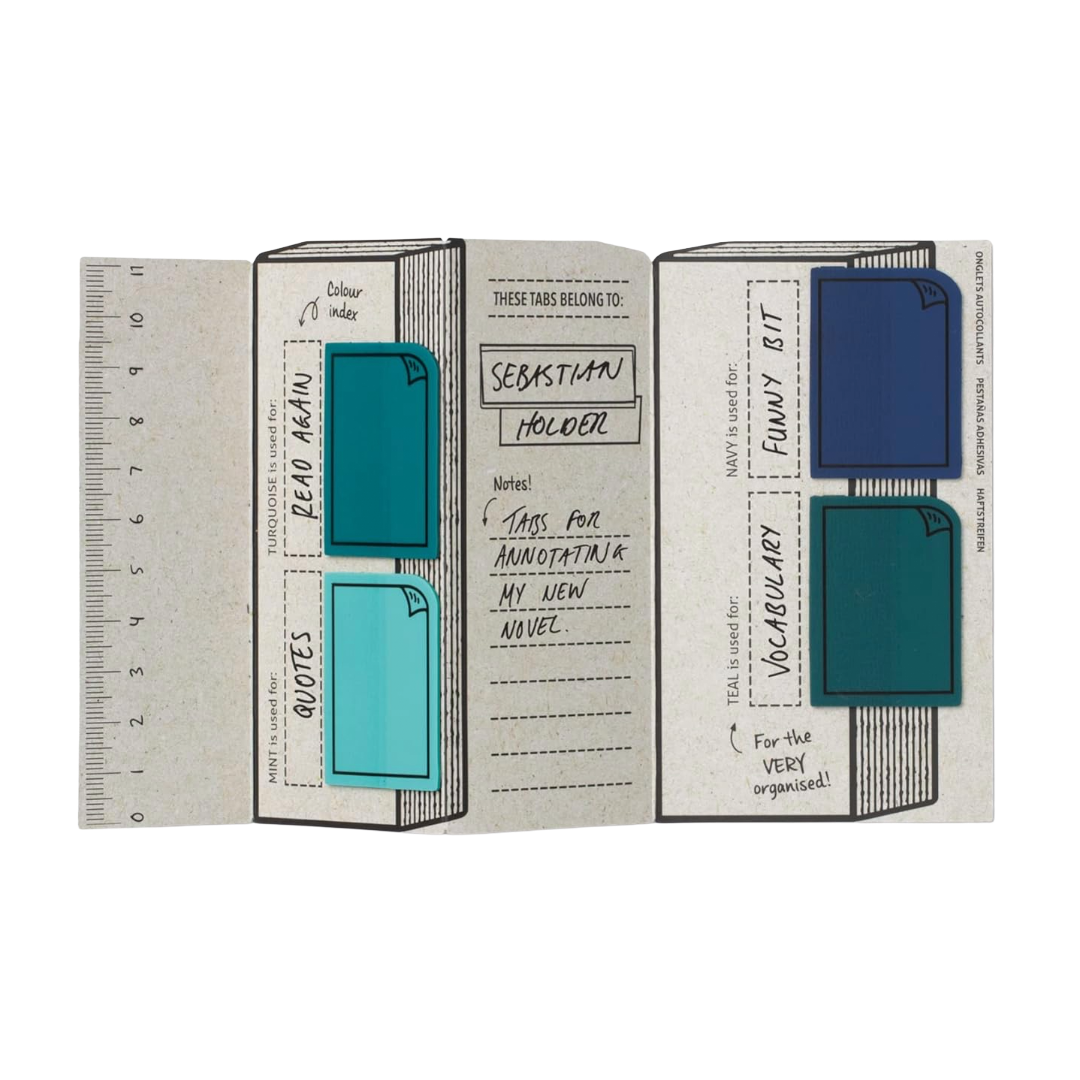 Bookaroo Sticky Tabs - Blues